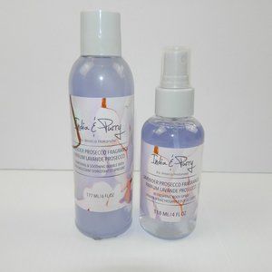 India & Purry Lavender Prosecco Fragrance Set Bubble Bath & Spray  - New